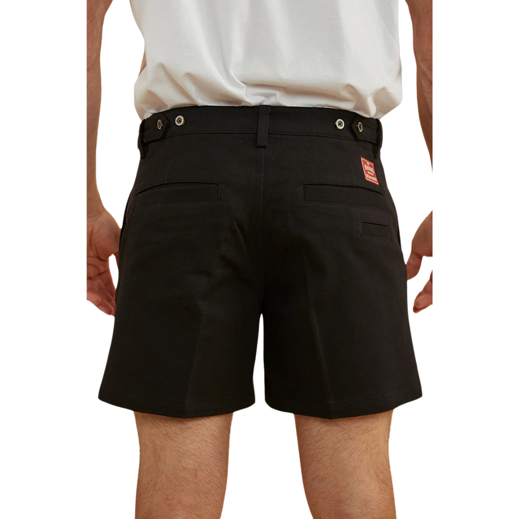 Ringers Western Mens Cloncurry Heavyweight Work Shorts (121104RW) Black
