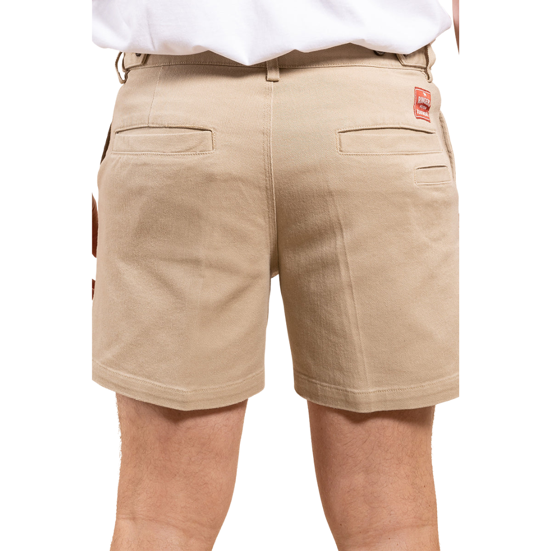 Ringers Western Mens Cloncurry Heavyweight Work Shorts (121104RW) Camel