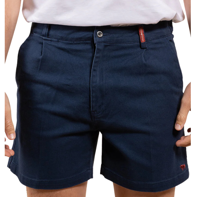 Ringers Western Mens Cloncurry Heavyweight Work Shorts (121104RW) Dark Navy