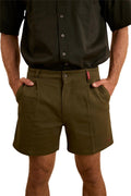 Ringers Western Mens Cloncurry Heavyweight Work Shorts (121104RW) Military Green