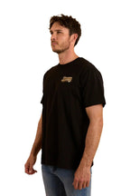 Ringers Western Mens Cowboys Can Dance Loose Fit S/S Tee (124028RW) Black
