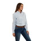 Ringers Western Womens Homestead L/S Dress Shirt (223018RW) Blue Chambray