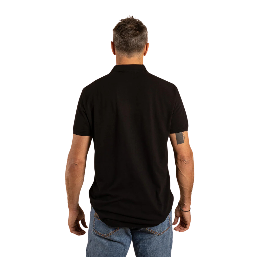 Ringers Western Mens Essential Polo (122011RW) Black