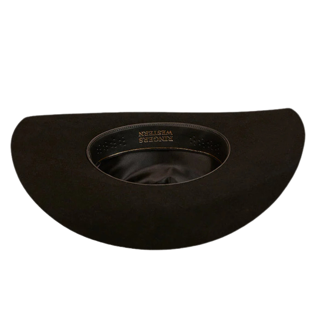 Ringers Western Carson Felt Hat (722070RW) Black