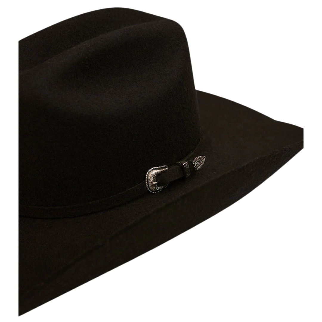 Ringers Western Carson Felt Hat (722070RW) Black