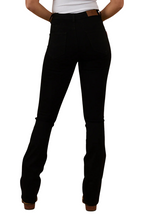 Ringers Western Womens Penny High Rise Bootleg Jeans (221115RW) Black