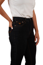 Ringers Western Womens Penny High Rise Bootleg Jeans (221115RW) Dark Blue
