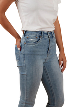 Ringers Western Womens Penny High Rise Bootleg Jeans (221115RW) Light Blue