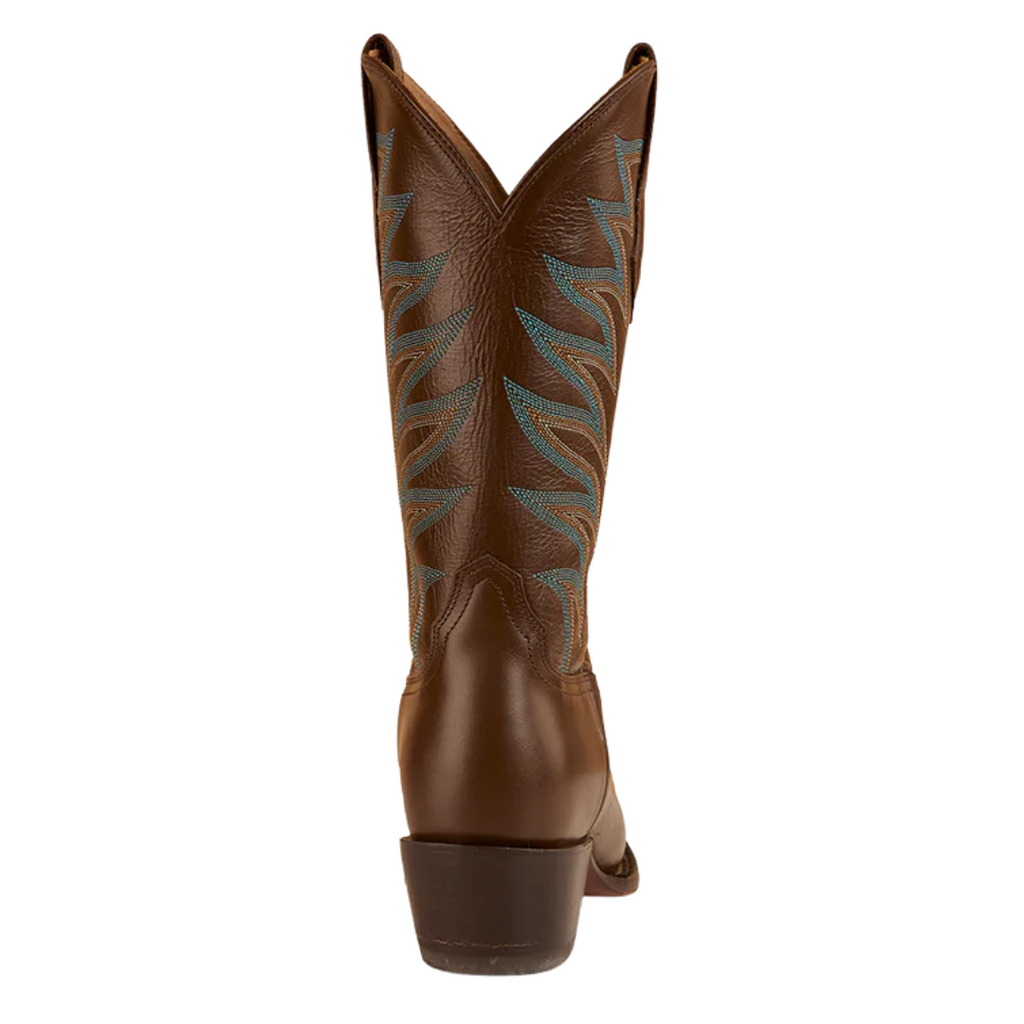 Ringers Western Womens Longreach Cuban Heel Boots (519250104) Saddle Tan