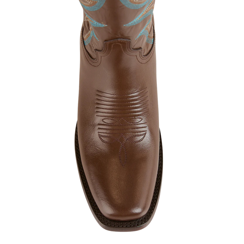 Ringers Western Womens Longreach Cuban Heel Boots (519250104) Saddle Tan