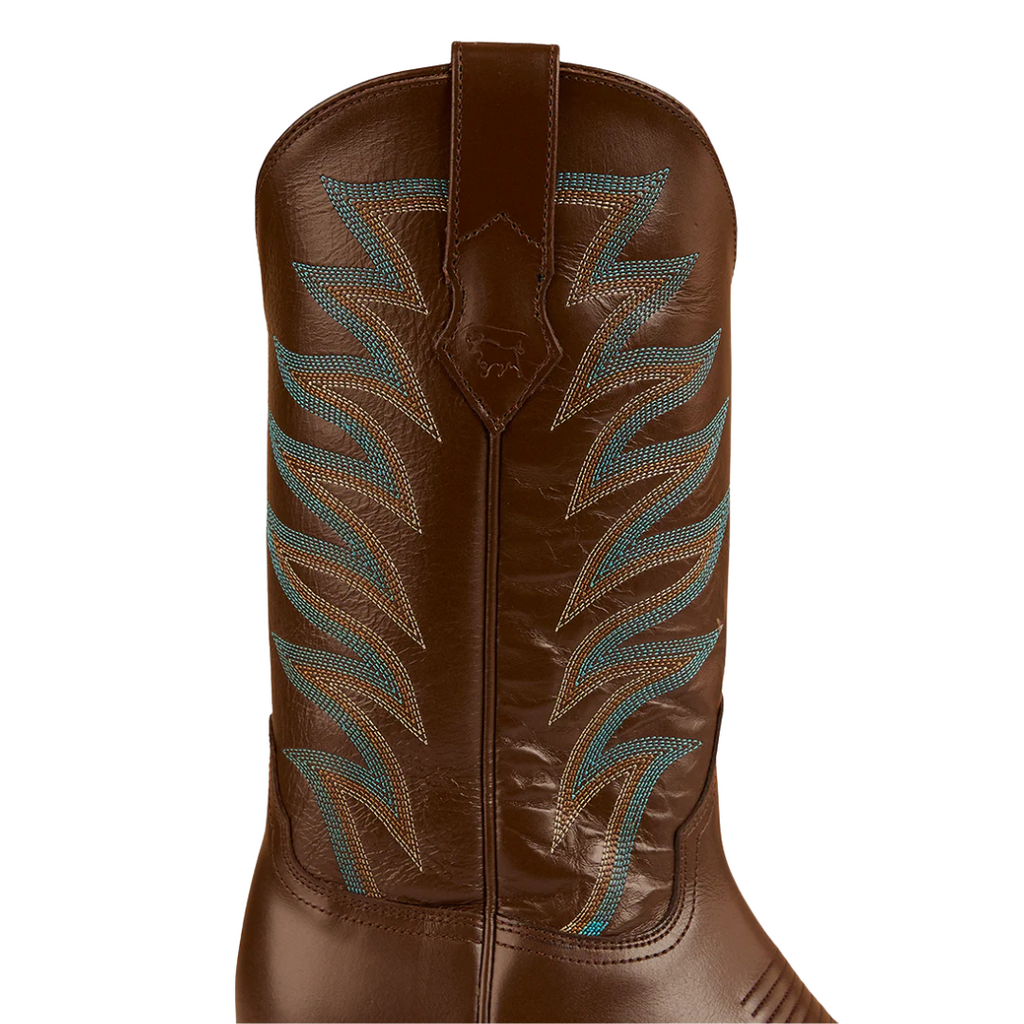 Ringers Western Womens Longreach Cuban Heel Boots (519250104) Saddle Tan