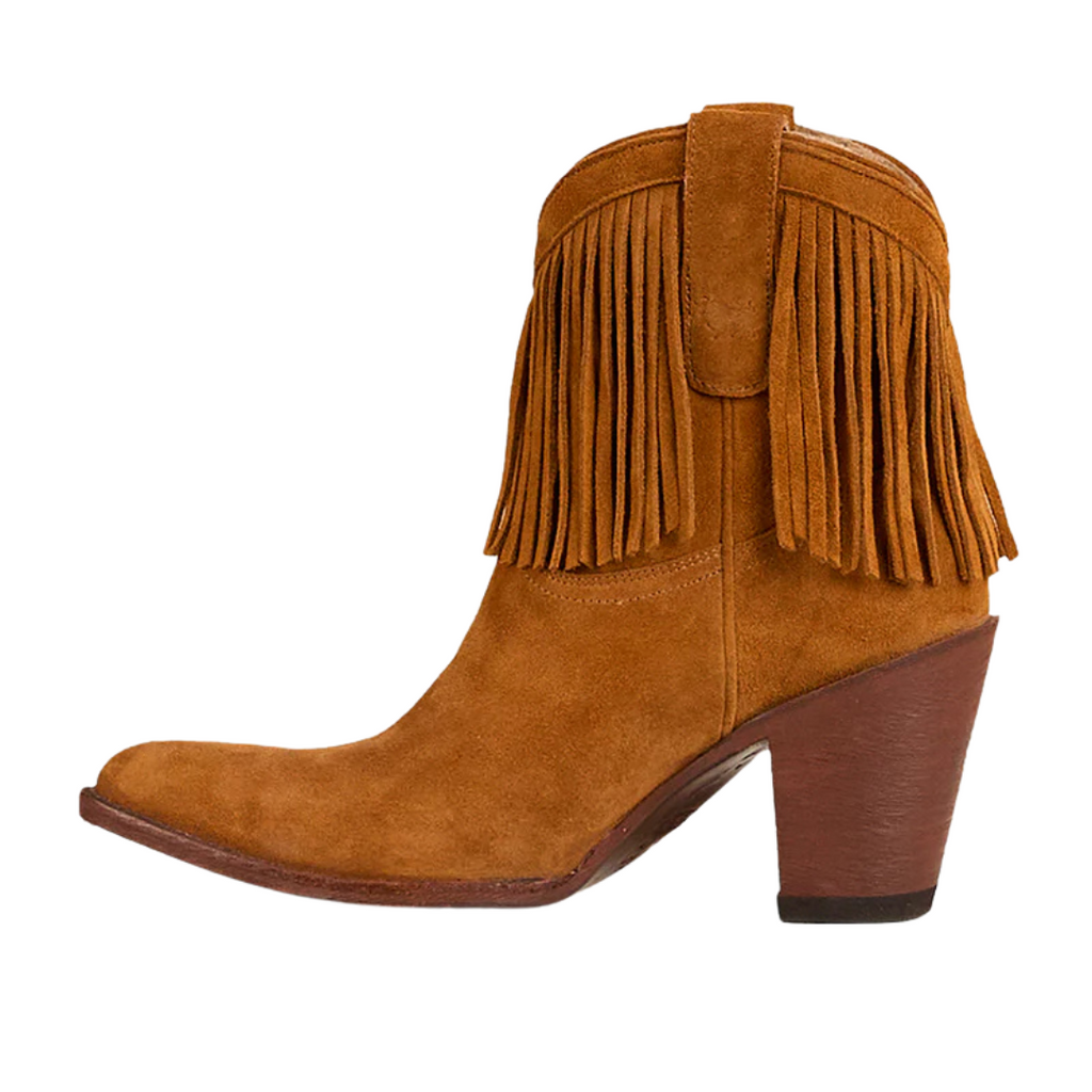 Ringers Western Womens Brittany Western Boots (723062RW) Cognac Suede