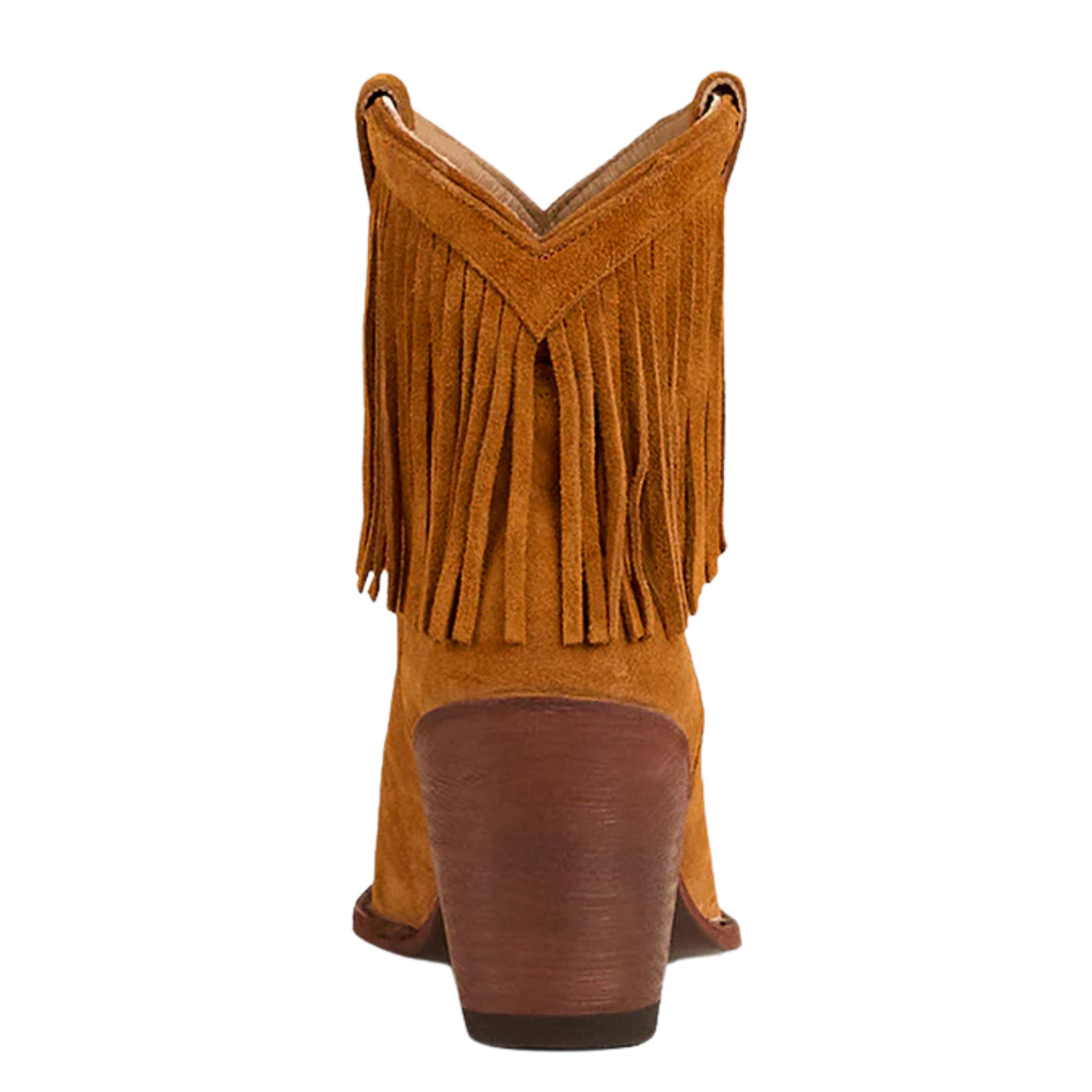 Ringers Western Womens Brittany Western Boots (723062RW) Cognac Suede