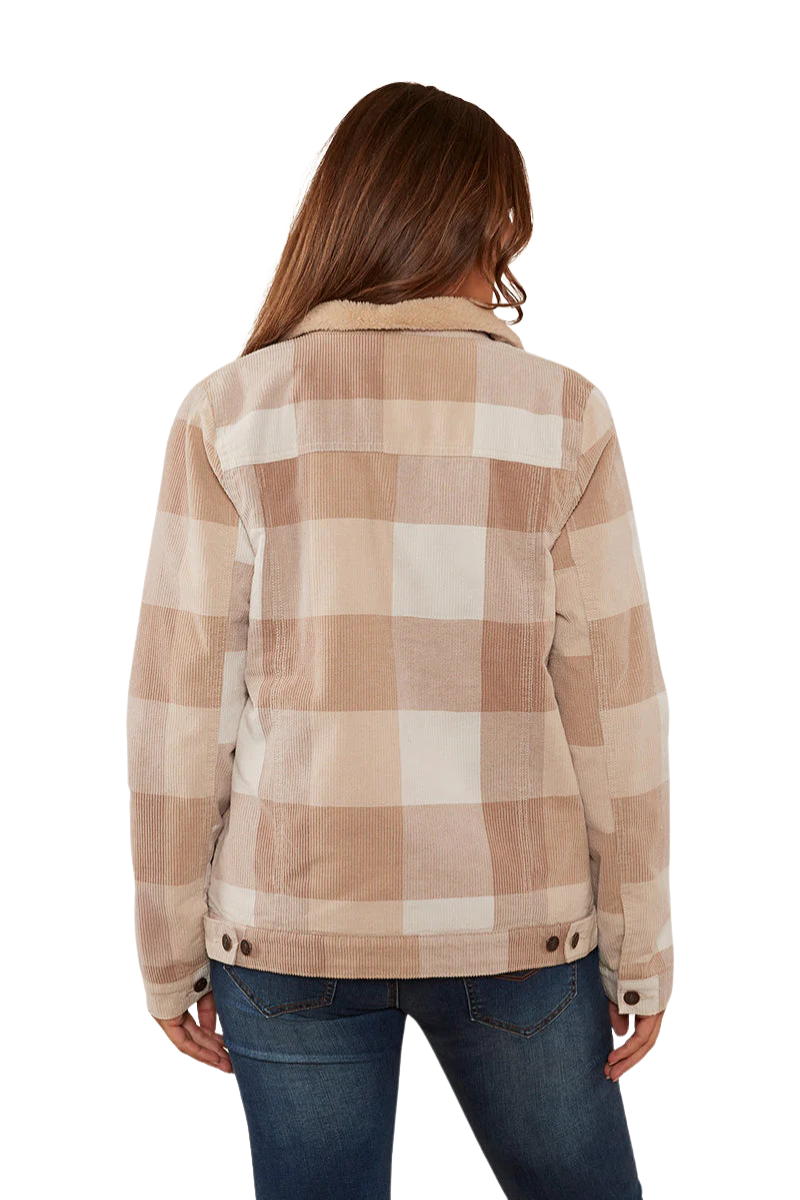 Ringers Western Womens Killawarra Corduroy Jacket (220211801) Woodsmoke