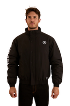 Ringers Western Mens Kidman Jacket (122059RW) Black with White Print