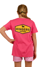 Ringers Western Childrens Servo Classic Fit S/S Tee (322019RW) Melon [SD]