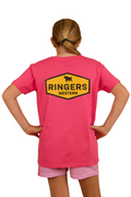 Ringers Western Childrens Servo Classic Fit S/S Tee (322019RW) Melon [SD]