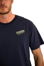 Ringers Western Mens Buckin Barrra loose Fit S/S Tee (123110RW) Navy