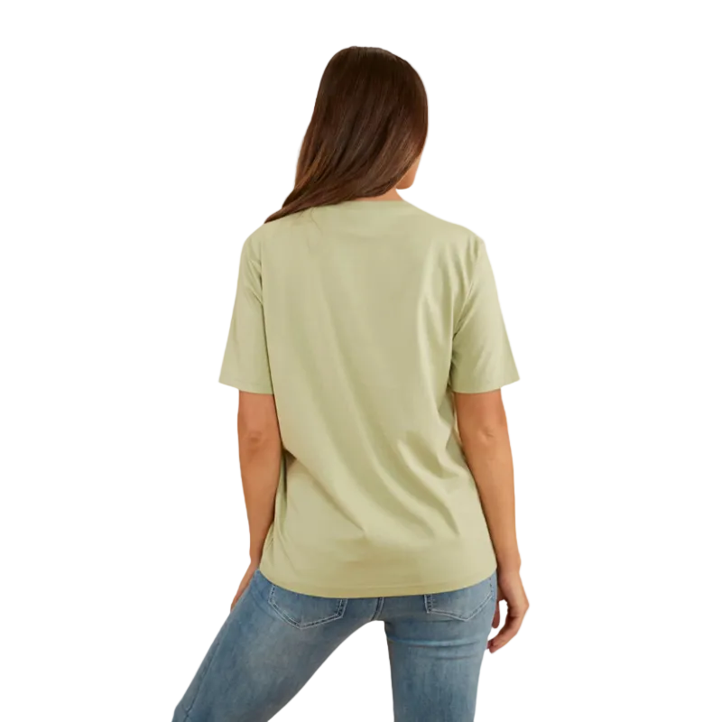 Ringers Western Womens Esther Loose Fit S/S Tee (223016RW) Pale Olive [SD]