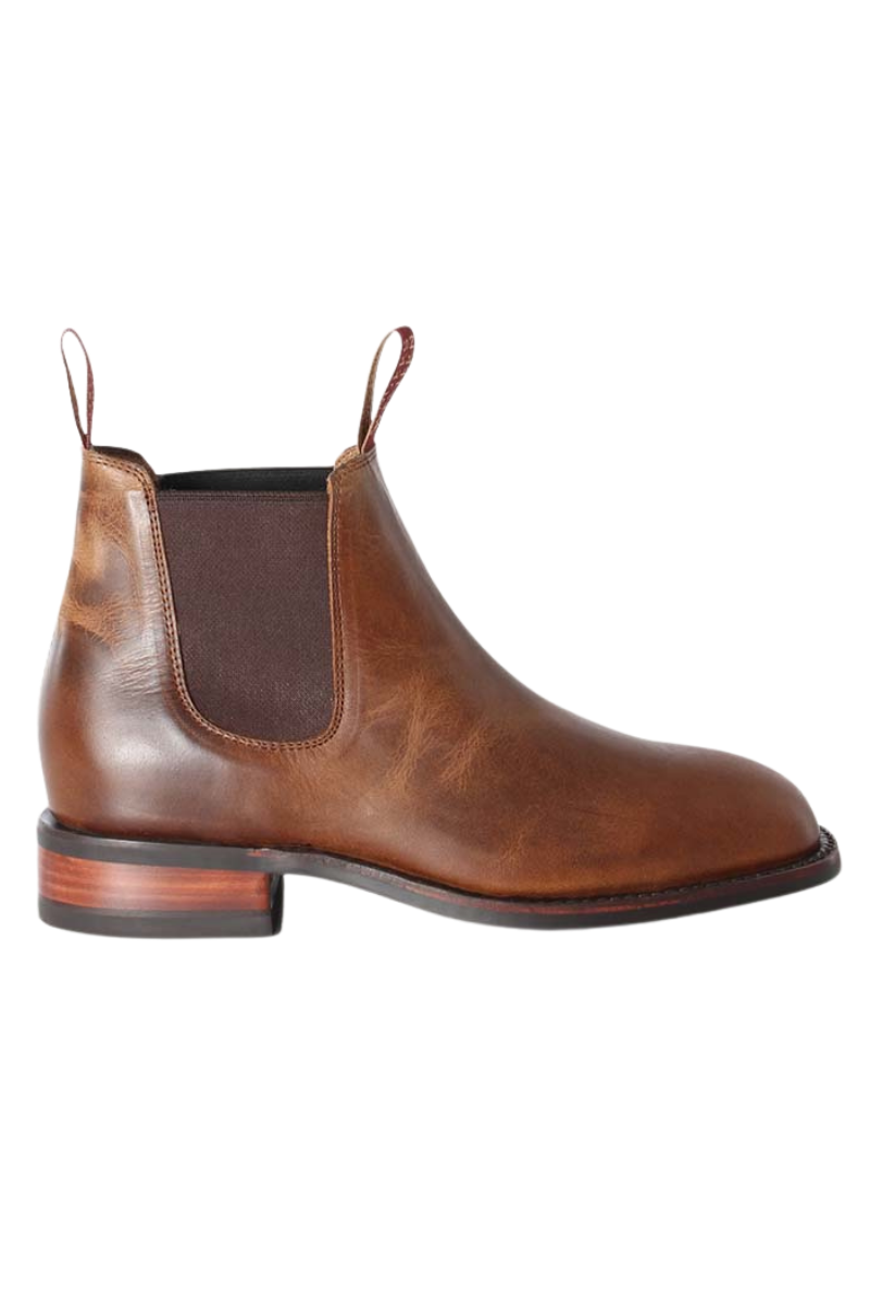 Ringers Western Womens Kununurra Dress Boots (519250010) Burnt Brown [AD]