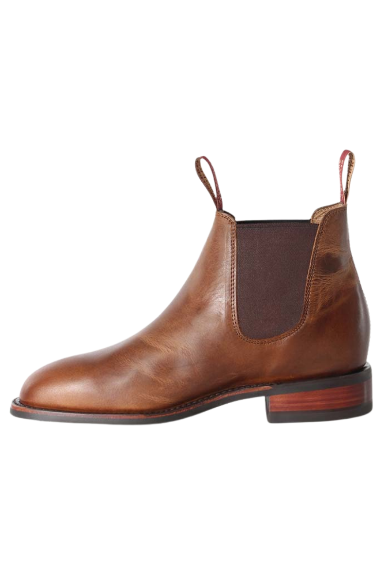 Ringers Western Womens Kununurra Dress Boots (519250010) Burnt Brown [AD]