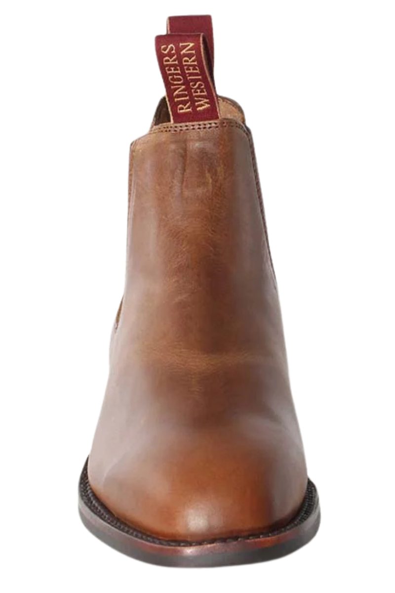 Ringers Western Womens Kununurra Dress Boots (519250010) Burnt Brown [AD]