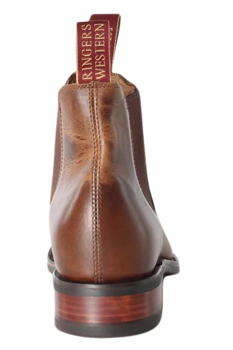 Ringers Western Womens Kununurra Dress Boots (519250010) Burnt Brown [AD]