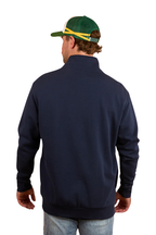 Ringers Western Mens Strand 1/4 Zip Jumper (123074RW) Navy