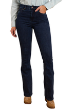 Ringers Western Womens Penny High Rise Bootleg Coolmax Jeans (223171RW) Dark Blue [SD]