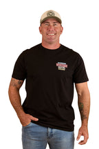 Ringers Western Mens Ride Hard Loose Fit S/S Tee (124066RW) Black