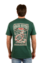 Ringers Western Mens Bars Best S/S Tee (124076RW) Pine
