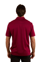 Ringers Western Mens Tech S/S Polo (124091RW) Burgundy