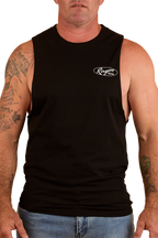 Ringers Western Mens Mud Sweat Beers Mens Muscle Tank (124087RW) Black