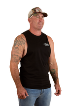 Ringers Western Mens Mud Sweat Beers Mens Muscle Tank (124087RW) Black