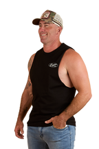 Ringers Western Mens Mud Sweat Beers Mens Muscle Tank (124087RW) Black