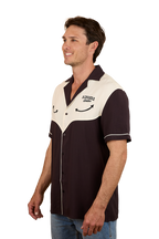 Ringers Western Mens Take No Bull Mens S/S Pub Shirt (124092RW) Charcoal