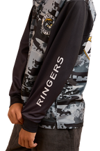 Ringers Western Childrens Big Catch L/S Fishing Jersey (324018RW) Black Camo