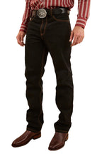 Ringers Western Mens Barrington Slim Fit Mid Rise Jeans (121092RW) Black