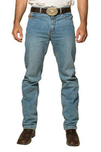 Ringers Western Mens Barrington Slim Fit Mid Rise Jeans (121092RW) Light Wash Blue