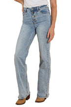Ringers Western Womens Betsy High Rise Bootleg Jeans (223053RW) Light Blue