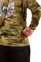Ringers Western Unisex Big Catch Hooded L/S Fishing Jersey (424040RW) Camo