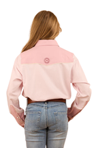 Ringers Western Childrens Annie L/S Western Shirt (324027RW) Pink