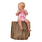 Ringers Western Infants Howdy Cowgirl S/S Romper  (524006RW) Ballet Pink