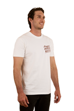 Ringers Western Mens Ringers Of The Sky S/S Tee (124074RW) White