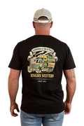 Ringers Western Mens Workhorse Loose Fit S/S Tee (124078RW) Black