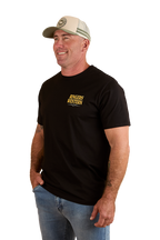 Ringers Western Mens Workhorse Loose Fit S/S Tee (124078RW) Black