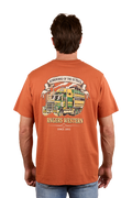 Ringers Western Mens Workhorse Loose Fit S/S Tee (124078RW) Rust