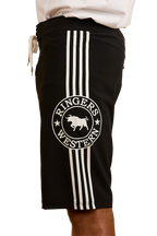 Ringers Western Mens Southern Cross Swim Shorts (124085RW) Black/White Print