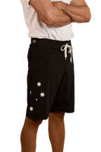 Ringers Western Mens Southern Cross Swim Shorts (124085RW) Black/White Print