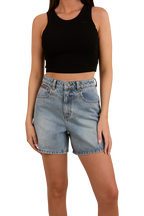 Ringers Western Womens Saige Denim Shorts (223146RW) Light Wash Blue